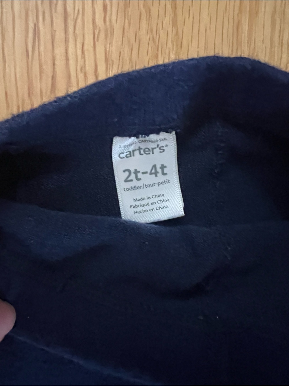 Carter's Navy Toddler Hoodie 2T-4T